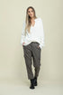 Christy-Mock Neck Open Henley